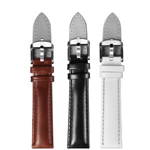 OEM Besseron BD005 50 pièces Bracelet de montre à dégagement rapide 18-20mm en cuir véritable respirant de luxe avec boucle ardillon et logo personnalisable - Product Image 5