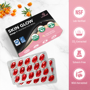 Cápsulas de Aceite de Espino Amarillo Orgánico Laicuherb, Suplemento Dietético Vegano con Omega 3-6-7-9 para Adultos, para un Brillo y Luminosidad Natural de la Piel - Product Image 5