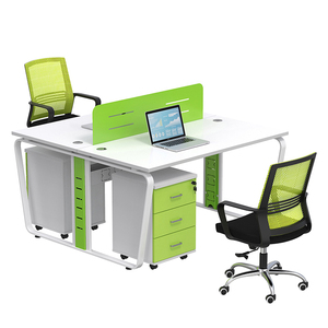 Escritorio Ejecutivo Moderno y Sencillo para 2 Personas, Muebles Comerciales para Oficina Abierta o Privada - Product Image 2