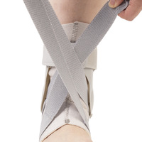 Attelle de cheville en néoprène avec sangle de maintien, protection professionnelle, fermeture magnétique, soutien de la voûte plantaire pour soulager la douleur au pied