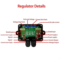 Module amplificateur de cellule de charge de précision BRIGHTWIN 2.0mV, convertisseur de signal pour capteur de force, sortie 4-20mA 0-5V 10V, précision supérieure 0.1% F.S. DC24V
