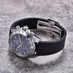 MZDTIMK 18 19 20 22 mm tropicale testurizzato CTS FKM cinturino in gomma taglio a misura di gomma <span class=keywords><strong>orologio</strong></span> a sgancio rapido cinturino adatto al vostro polso - Product Image 5