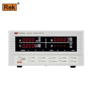 เครื่องวัดพลังงานอัจฉริยะ Rek RK9830N ความแม่นยำสูง เครื่องตรวจสอบพารามิเตอร์ไฟฟ้าสามเฟส วัดค่ากระแสไฟฟ้าและแรงดันไฟฟ้าแบบดิจิตอล 40A - Product Image 4