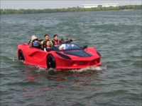 Jet ski de luxe à basse vitesse, intelligent, en forme de voiture de sport, pour les loisirs nautiques et le service de location en station balnéaire, prix usine