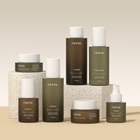 Ensemble de flacons en verre mat de qualité supérieure pour soins de la peau, emballage cosmétique, flacon pour toner, lotion, sérum, crème, couleur personnalisée