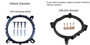 Làm Mát Không Khí PC Cooler Với RGB Ống Nhiệt 4 Pin Pwm Im Lặng Intel Lga 1700/2011/1155/1151 Am5/Am4 Nhôm Máy Tính PC Sử Dụng - Product Image 5