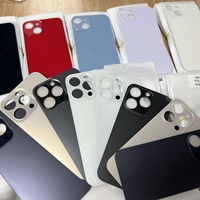 Coque arrière en verre personnalisée avec logo pour Apple iPhone 11 12 13 14 Plus 15 16 17 Pro Max Air