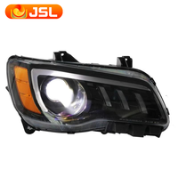 Pour Chrysler 300 300 C 2011-2023 Phare Lueur Diode DRL Lueur Diode Phare Noir Bez Projecteur Multicolore Phare