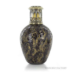 Décoration <span class=keywords><strong>de</strong></span> la maison cadeau <span class=keywords><strong>de</strong></span> noël mosaïque verre bouteille catalytique parfum huile lampe brûleur pour chambre - Product Image 5