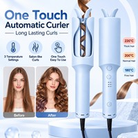 Fer à boucler automatique Torlin Heating Stability 220C, arrêt automatique en 10 minutes, durable, ergonomique, pour cheveux longs