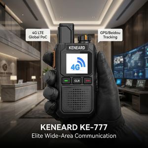 KENEARD KE-777 4G LTE สำหรับ GPS Beidou วิทยุสื่อสารแบบพกพา ระบุตำแหน่งแบบเรียลไทม์ แบตเตอรี่ 3000mAh รองรับซิมคู่ สลับซิมอัตโนมัติ กำลังส่ง 2 วัตต์ - Product Image 1