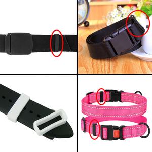 Hebillas de plástico coloridas para collar de perro POM <span class=keywords><strong>10</strong></span> 15 20 25 mm hebilla de bucle cuadrado para correas de mochila y bolsa de correas - Product Image 3