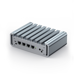 Không Quạt 2.5 GbE 6 cổng Lan <span class=keywords><strong>Mini</strong></span> <span class=keywords><strong>PC</strong></span> Celeron j4125 với <span class=keywords><strong>pfsense</strong></span> Win 10/11 Pro mạng <span class=keywords><strong>Router</strong></span> thiết bị với tường lửa - Product Image 3