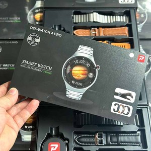 2025 D25 WATCH 4 PRO Fitness <span class=keywords><strong>Health</strong></span> Monitor Reloj inteligente con kit de auriculares Regalos Conjunto personalizado - Product Image 2