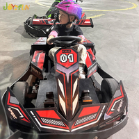 Go Kart de carreras eléctrico de nuevo estilo al por mayor para niños, Go Kart eléctrico de alta velocidad para uso en interiores y exteriores, centros comerciales de plástico