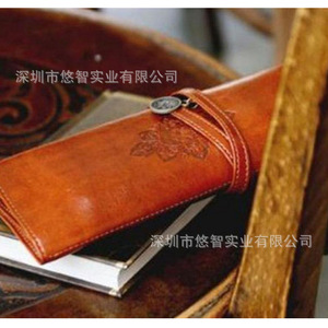 Lazy Person's Makeup <b>Bag</b>/Makeup <b>Tool</b> Storage <b>Roll</b>, Multifunctional PU Leather Pen Storage <b>Bag</b>, <b>Roll</b>-up Storage Pouch - Product Image 4