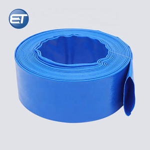 2 Zoll 100m 10 Bar 150 Psi China Geruchsfrei Schwerlast-PVC-Layflat-Wasserentladeschlauch für Beckenpumpe Landwirtschaft Bewässerung - Product Image 1