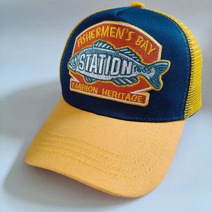 Gorra Trucker de Malla Bordada en 3D, Diseño Excelente, Estilo Vintage, Unisex, Transpirable, Impermeable, Moda Hip Hop, Ropa Urbana - Product Image 1