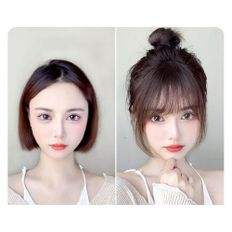 100% capelli vergini umani copricapo anteriore allentato lungo 40 pollici pieno di nodi sbiancati di qualità grado 12A 14 pollici allungati - Product Image 1