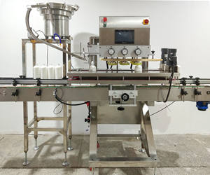 一木<span class=keywords><strong>CM300</strong></span>全自动工业机在线伺服电机圆瓶塑料玻璃罐桶直封盖机 - Product Image 2