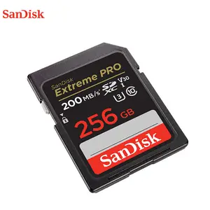 Sandisk Memory Card For Camera Extreme Pro Sd Card SDSDXXD 32GB 64GB 128GB 256GB 512GB 1TB Up To 200MB/s