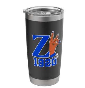 Articles de Sororité Zeta Phi Beta de Haute Qualité, Je suis cette Zeta 1920 Tasse Isolée en Acier Inoxydable - Product Image 4