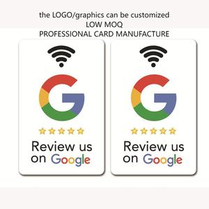 Tarjeta NFC Inteligente para Reseñas de <span class=keywords><strong>Google</strong></span>, Toque para Dejar un Comentario, <span class=keywords><strong>Funciona</strong></span> con Todos los Teléfonos, Reutilizable - Product Image 5