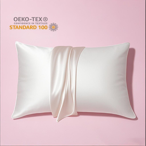 Design personalizzato 100% naturale di gelso naturale federa in seta di gelso <span class=keywords><strong>con</strong></span> cerniera Vintage punto animale solido stampa in scatola natale - Product Image 1