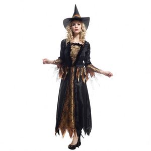 ชุดแฟชั่นดีไซน์ใหม่ทันสมัยสำหรับงานปาร์ตี้คอสตูมแม่มด 4ourcostumes - Product Image 6