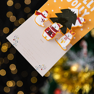 Cartes de voeux de Noël 3d Pop Up vente en gros - Product Image 5