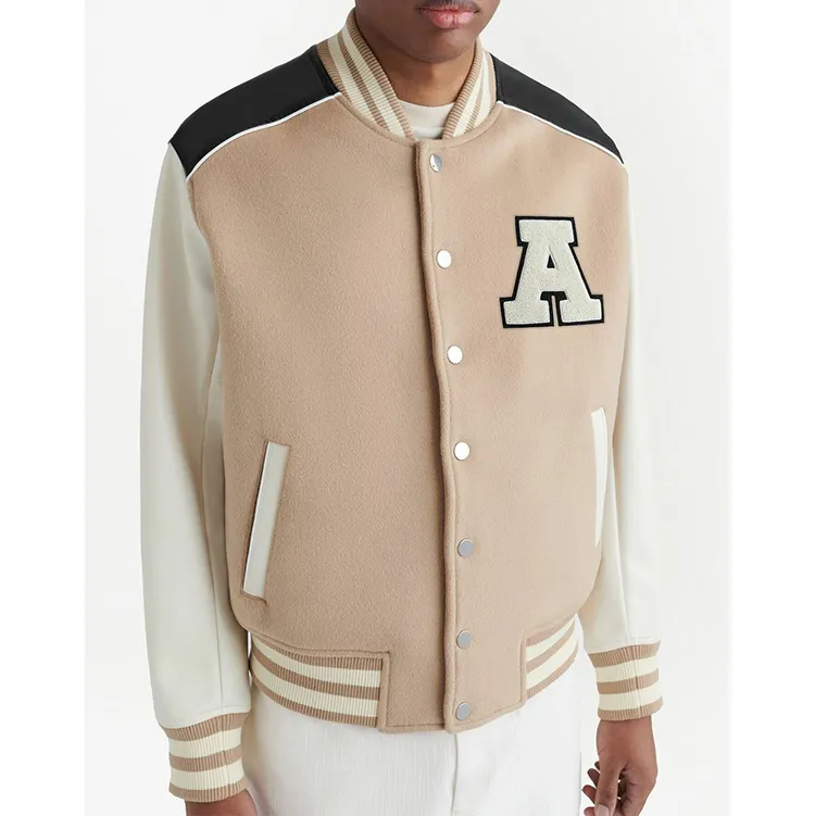 Высококачественные бейсбольные куртки унисекс с вышитым принтом