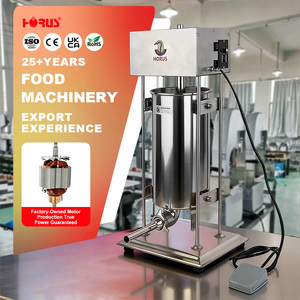 <span class=keywords><strong>Machine</strong></span> à <span class=keywords><strong>Saucisse</strong></span> Électrique 15L, <span class=keywords><strong>Machine</strong></span> de Remplissage pour Restaurant, <span class=keywords><strong>Poussoir</strong></span> à Saucisses pour Fabrication - Product Image 1