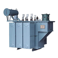 Transformateur de puissance immergé dans l'huile de transformateur de Y-S11-M-562 11kv à 400v 15KV 22KV 30KV 33KV 200kva 1000KVA 3 phases aluminium simple