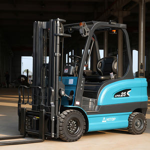 Carretilla elevadora contrapesada RAL personalizada, capacidad de carga de 2-3 toneladas, carretilla elevadora eléctrica hidráulica con batería de litio, altura de elevación de 4500mm - Product Image 6