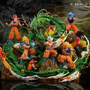 Japonya Anime GK Kylin. Koleksiyon için Goku aksiyon figürü