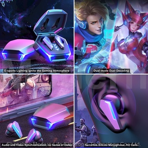 Cuffie in Wireless da Gaming <span class=keywords><strong>M10</strong></span> auricolari musicali con audio Surround Stereo HIFI e musica con doppia modalità di gioco e musica e chiamata microfoni <span class=keywords><strong>HD</strong></span> - Product Image 6