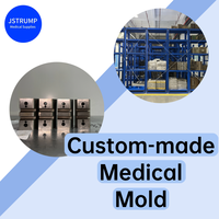 Moule d'injection plastique sur mesure haute précision pour conteneurs tubulaires, matériaux ABS/PP/PS, conception multi-cavités, par l'usine Canpu
