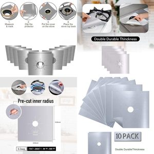 Protection de cuisinière à gaz en PTFE, protège-boutons de cuisinière en plastique pour la sécurité des bébés, couvre-cuisinière à gaz pour économie d'énergie - Product Image 6
