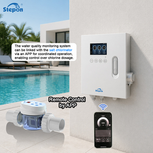 Système <span class=keywords><strong>de</strong></span> surveillance <span class=keywords><strong>de</strong></span> la qualité <span class=keywords><strong>de</strong></span> l'eau WiFi APP pour <span class=keywords><strong>piscine</strong></span> avec PH/ORP/Température, mise à niveau OTA, compatible avec les électrolyseurs au <span class=keywords><strong>sel</strong></span> - Product Image 6