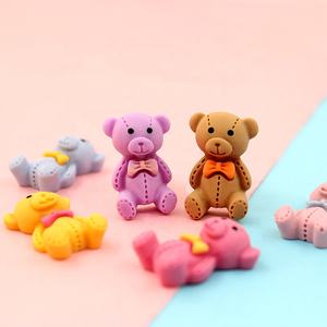 Directo de Fábrica: Adorno de Oso de Dibujos Animados, Caja de Papelería de Resina DIY, Decoración para Funda de Teléfono Móvil, Accesorios de Broche, Arte de Amor - Product Image 2