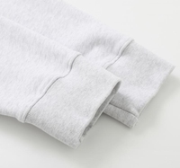 Buena calidad peso pesado YKH 600GSM Terry tela de gran tamaño hombro caído diseño personalizado sin cuerdas Sudadera con capucha para hombre