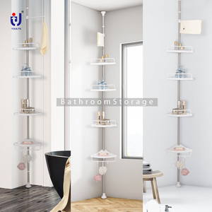 Étagères de salle de bain multifonctionnelles réglables et écologiques <span class=keywords><strong>pour</strong></span> le rangement, fabriquées en Chine - Product Image 2