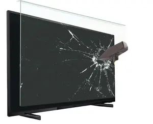 Protetor de tela de TV para TV de 85 polegadas, filtro anti-reflexo removível para privacidade, filme de privacidade para PC