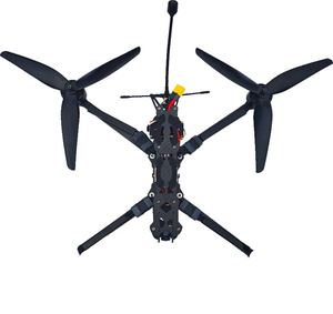 Kit de Dron FPV para Armar, Quadcopter de Largo Alcance ELRS915 de 10 Pulgadas, Carga Útil de 4KG, Alcance de 15KM, Set de Dron FPV - Product Image 1