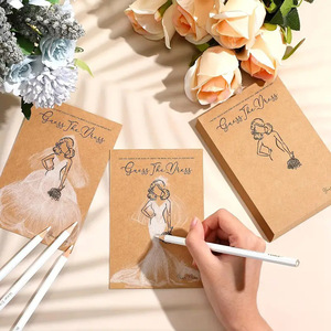 Juego de cartas para despedida de soltera, despedida de soltera, vestido de novia, papel de cubierta dura, decoración de boda, suministros para fiestas - Product Image 2