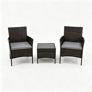 Durable Outdoor Furniture Set PE <strong>Rattan</strong> Wicker <strong>Storage</strong> Box Set Garden Patio Deck Box <strong>Bench</strong> OEM Factory - Product Image 4