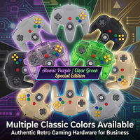 Nouvelle manette filaire USB pour console N64, contrôleur de jeu filaire pour N64, joystick pour N64