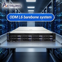 Chasis de Servidor de Rack 2U Aethlumis OEM al por Mayor, 12 Bahías, Soporte de Intercambio en Caliente de 3.5'', Placa Base EEB para Servidor de Seguridad NVR