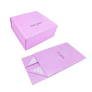 마그네틱 폐쇄 크리스마스 선물 상자 도매 접이식 상자 대형 접이식 선물 상자