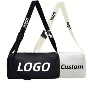 Sac à bandoulière en nylon grande capacité, sac à main à sangle unique, logo personnalisé pris en charge pour les trajets quotidiens, le shopping, les voyages en plein air - Product Image 1